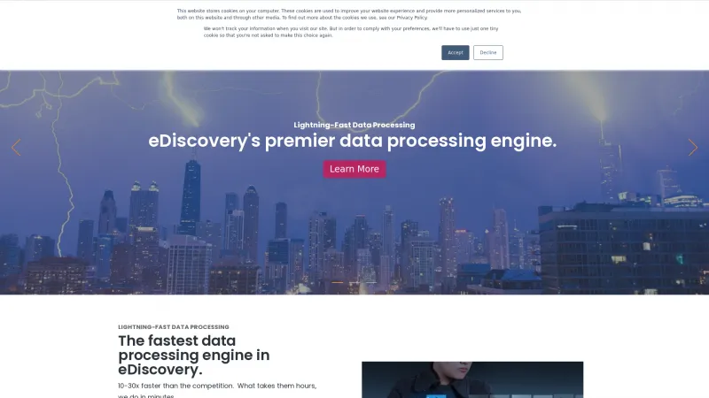 Homepage of ONE Discovery