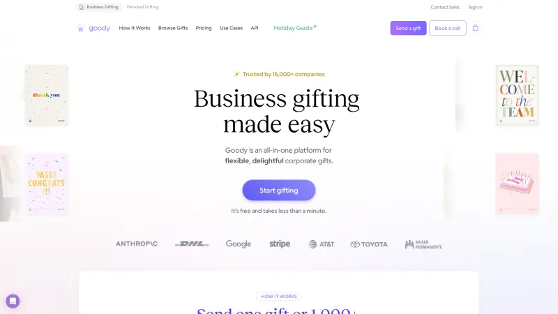 Homepage of Goody