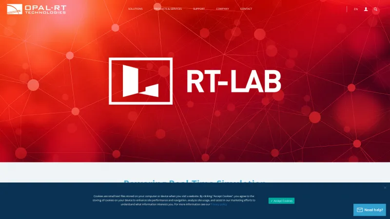 Homepage of RT-LAB