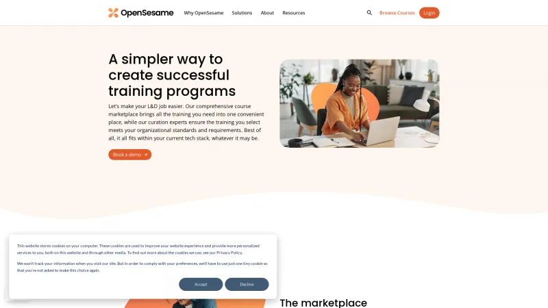 Homepage of OpenSesame