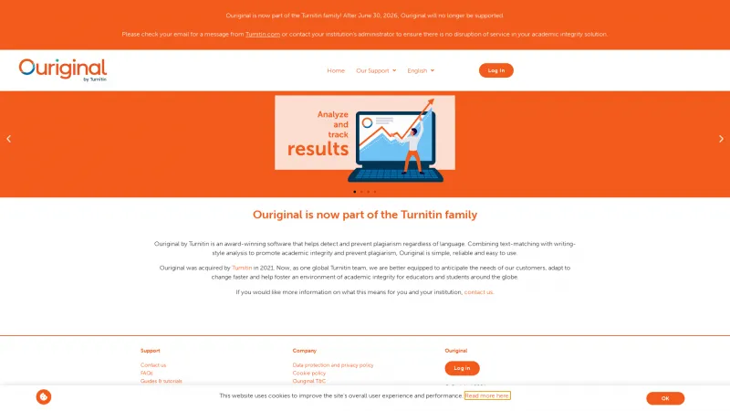 Homepage of Ouriginal