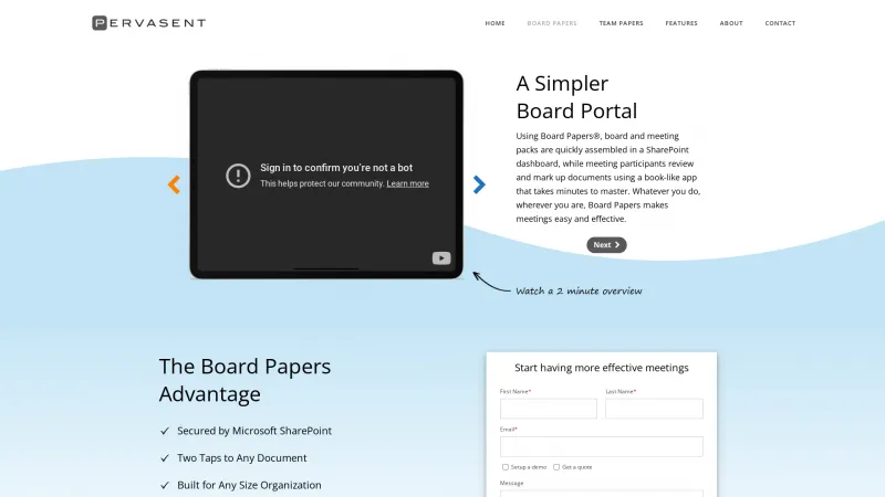 Homepage of Board Papers