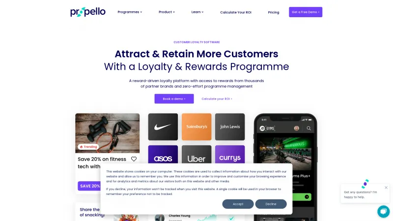 Homepage of Perx Rewards