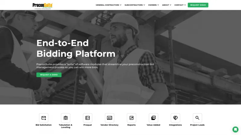 Homepage of PipelineSuite