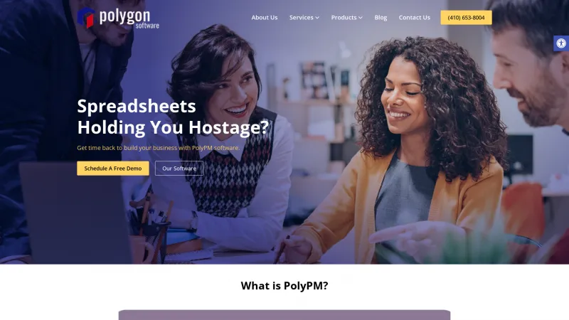 Homepage of PolyPM