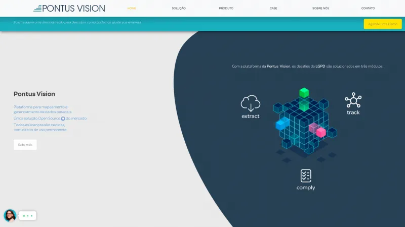 Homepage of Pontus Vision