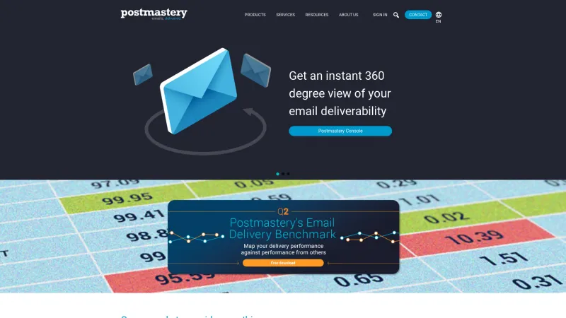 Homepage of Postmastery