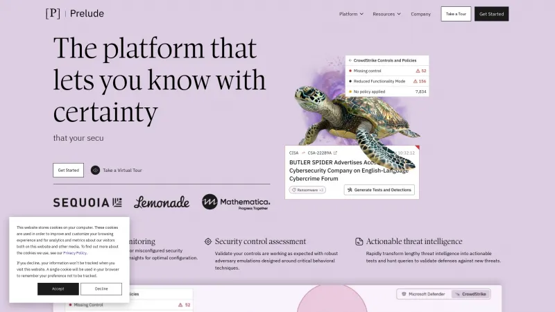 Homepage of Prelude