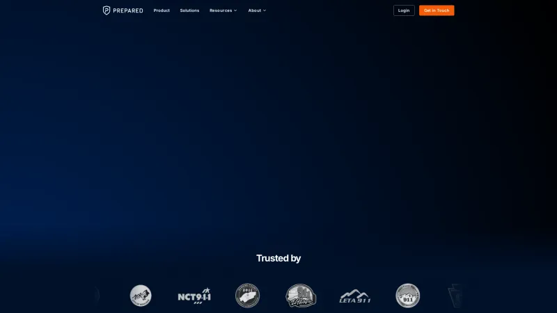 Homepage of Prepared