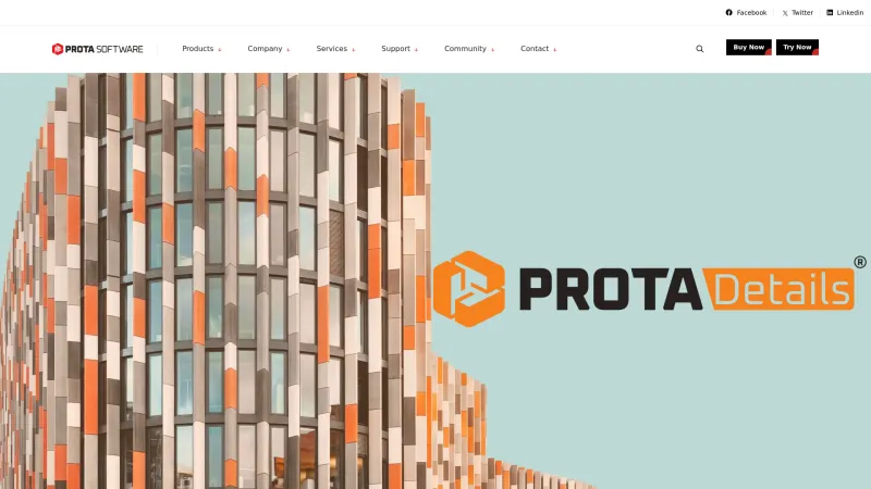 Homepage of ProtaDetails