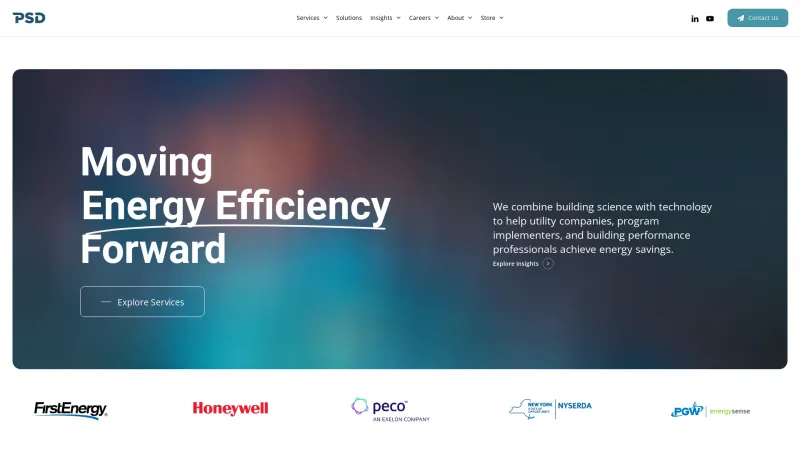 Homepage of Green Energy Compass