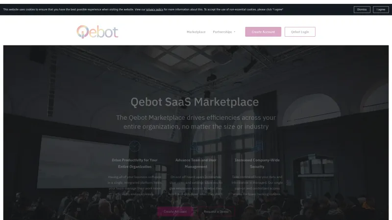 Homepage of Qebot