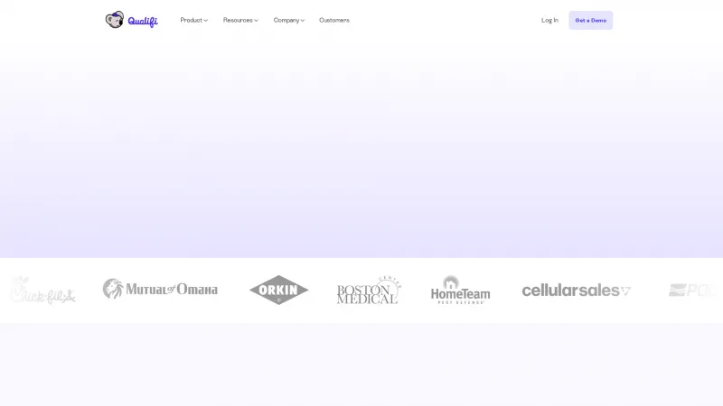 Homepage of Qualifi