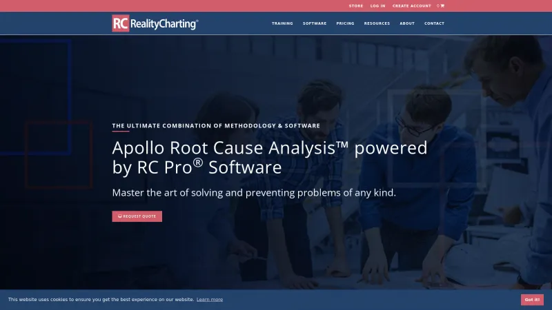 Homepage of RealityCharting