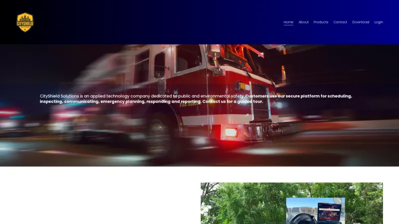 Homepage of CommandScope