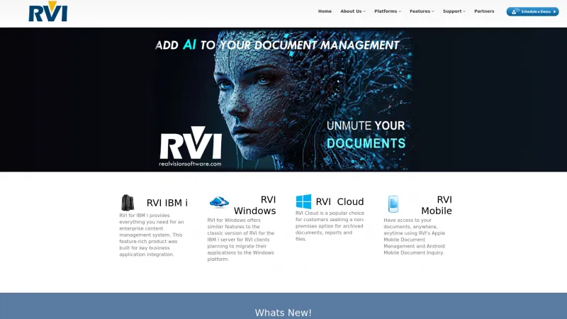 Homepage of RVI Basic