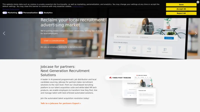 Homepage of Recruitology