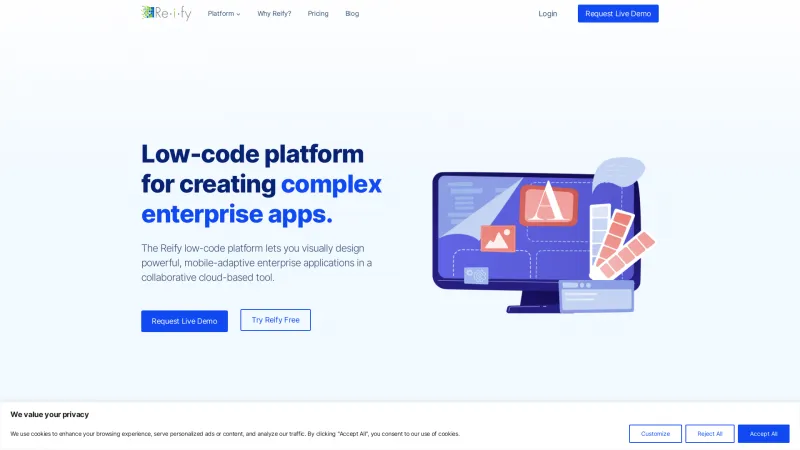 Homepage of Reify