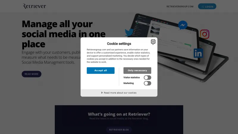 Homepage of RelationDesk