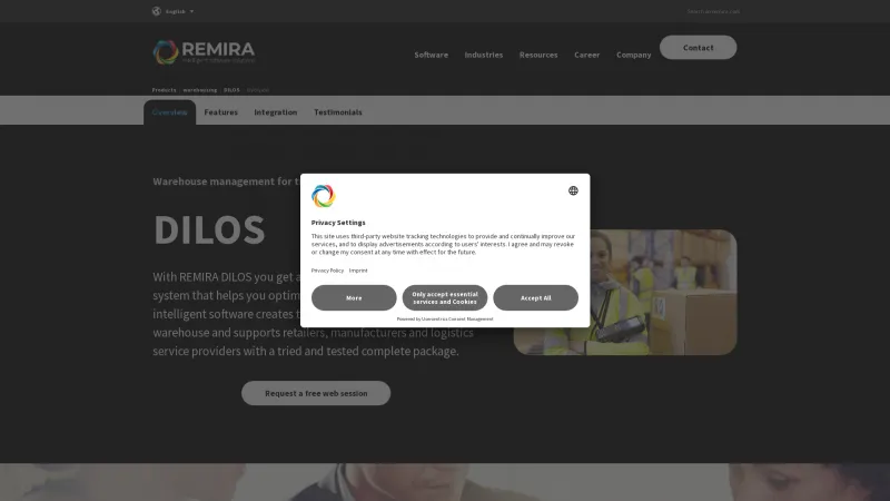 Homepage of REMIRA DILOS