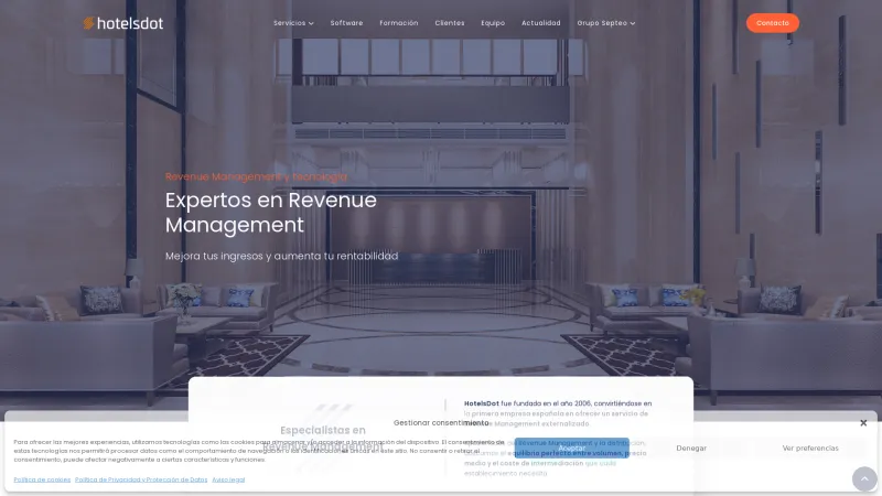 Homepage of Revenue Control Data