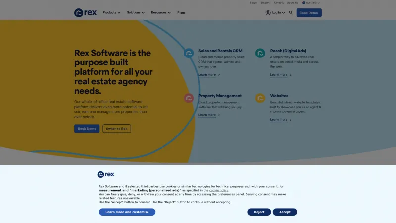 Homepage of Rex