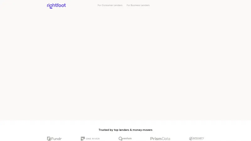 Homepage of Rightfoot