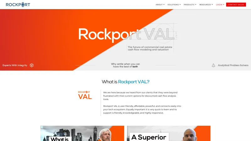 Homepage of VAL