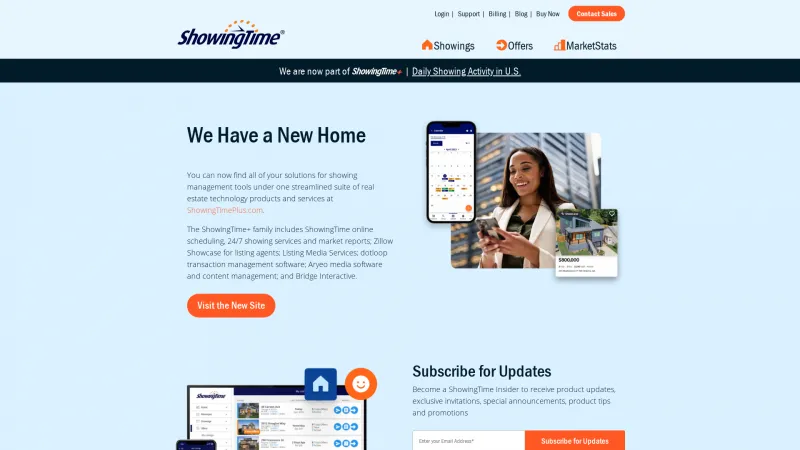 Homepage of HomeFeedBack