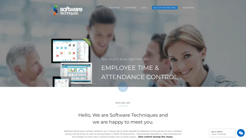 Homepage of Premier Human Resource Manager