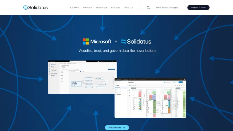 Homepage of Solidatus