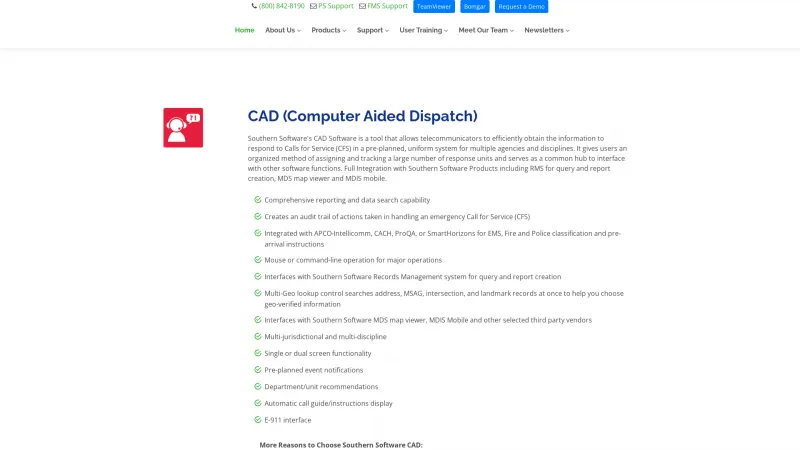 Homepage of Southern Software CAD