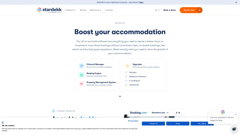 Homepage of Stardekk