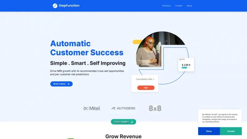 Homepage of StepFunction