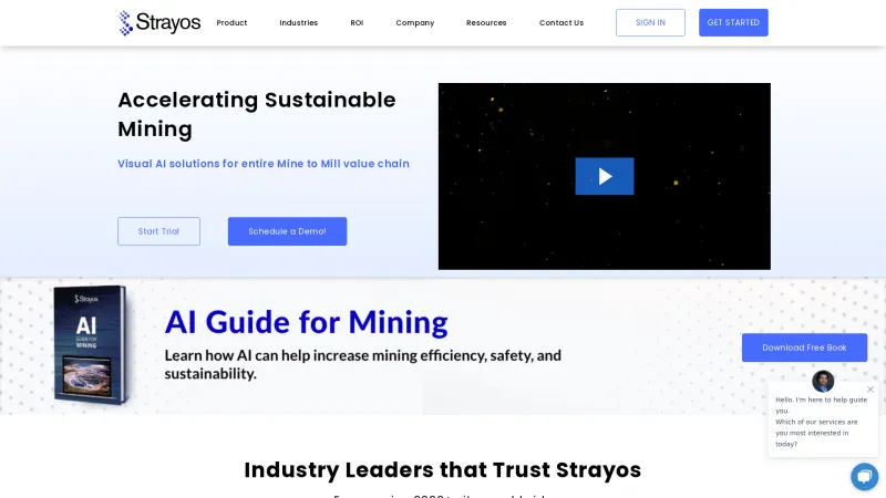 Homepage of Strayos