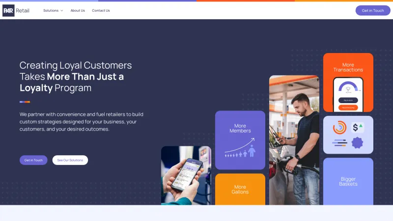 Homepage of Stuzo Open Commerce