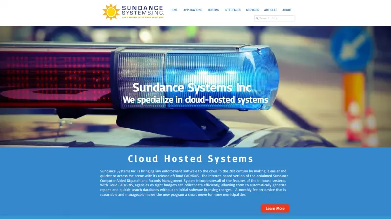 Homepage of Sundance: CAD