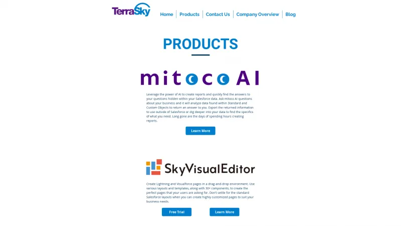 Homepage of SkyVisualEditor