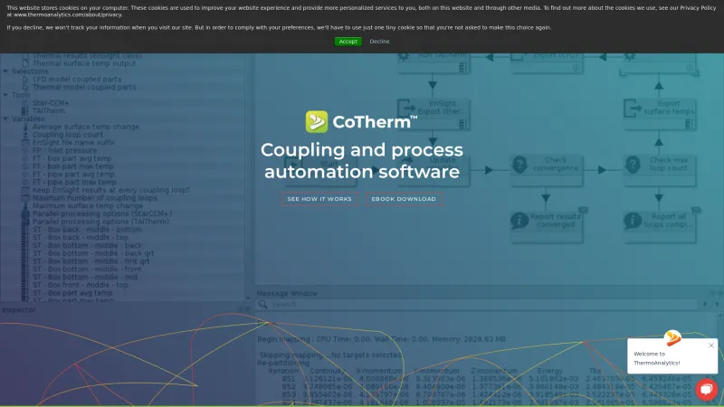 Homepage of CoTherm