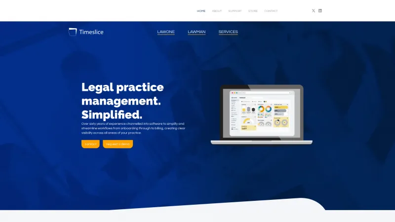 Homepage of Lawman