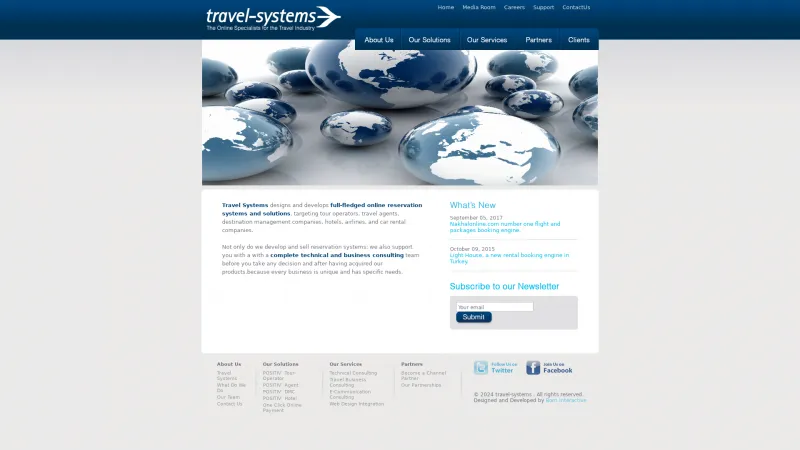 Homepage of POSITIV Tour-Operator