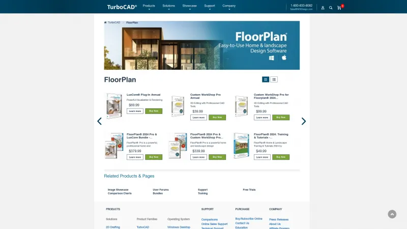 Homepage of FloorPlan