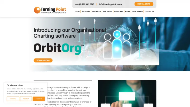 Homepage of Orbit Org