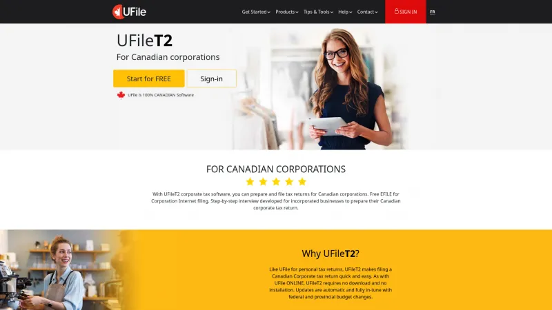 Homepage of UFileT2