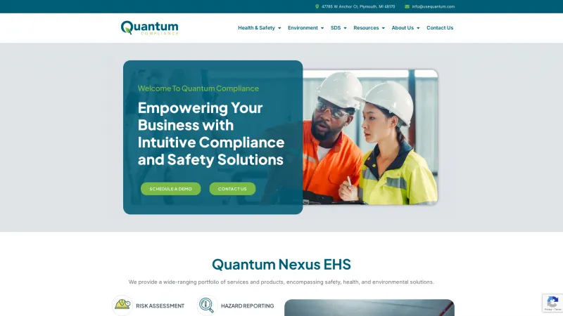 Homepage of Q-Safety