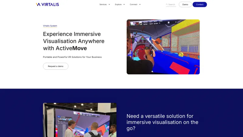 Homepage of ActiveMove