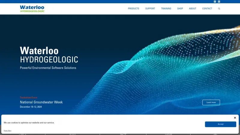 Homepage of Hydro GeoAnalyst